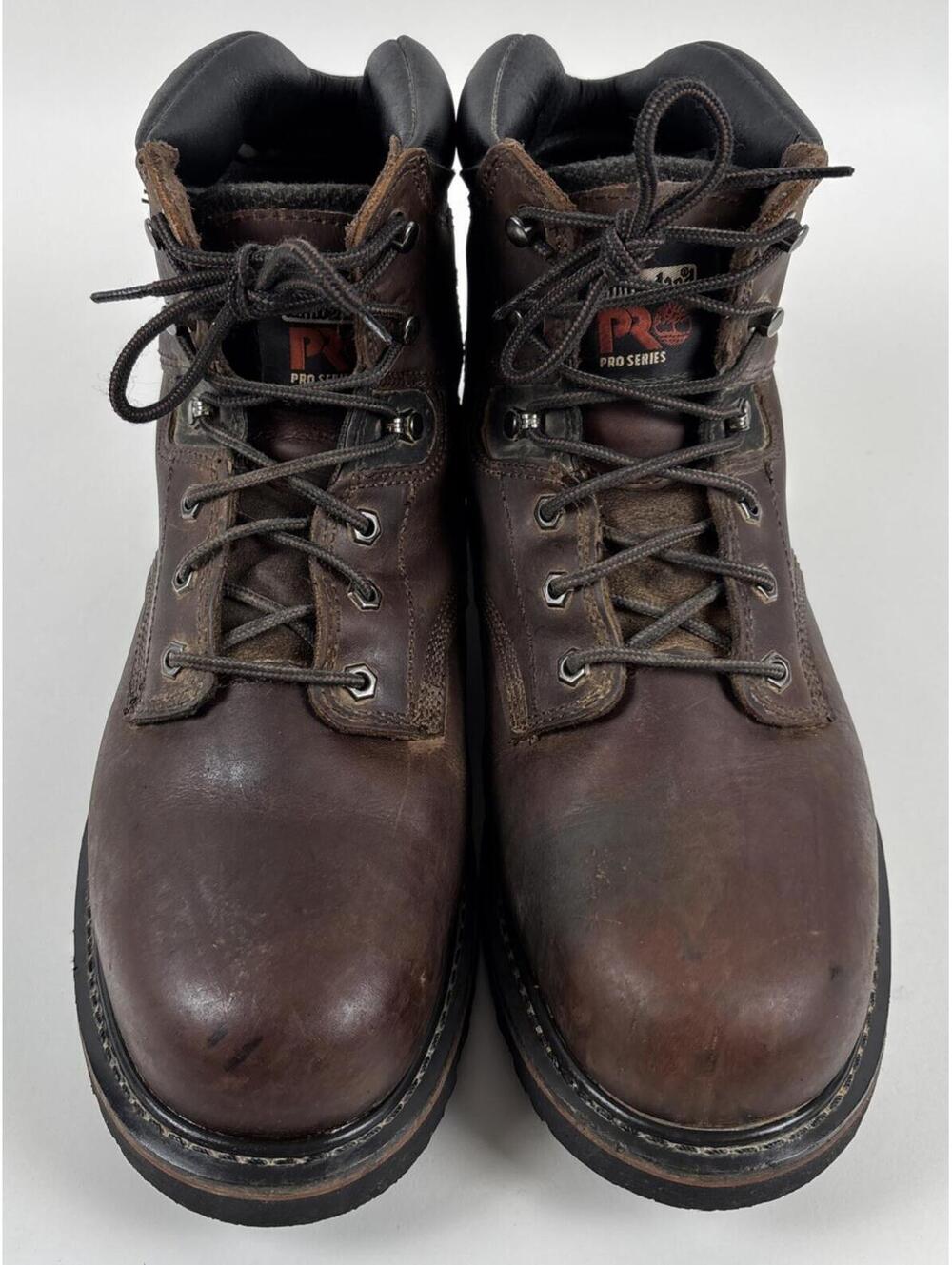 Timberland PRO Brown 6" Men’s Steel Toe Boots ASTM F2413-05 Size 12